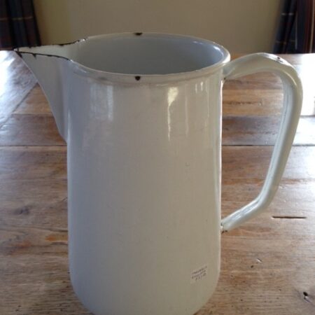 Vintage 2 liter emaille waterkan
