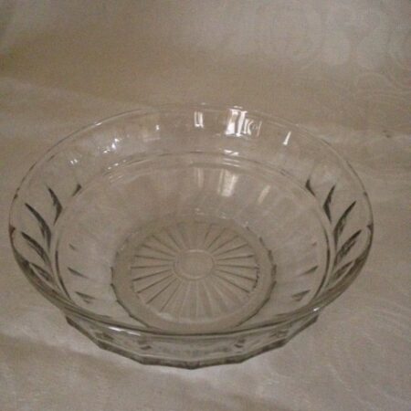 A.D. Copier Hollandia 15 cm.dia. een schaaltje van helder glas