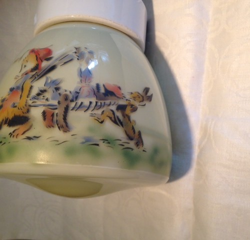 Retro plafondlamp voor de kinderkamer met rijmpje