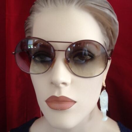 Seventies Rodenstock ascona zonnebril metaal met verlopend glas
