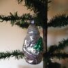 Oude, antieke Kerstman in zilver van dun geblazen glas midden 1900 - Afbeelding 3