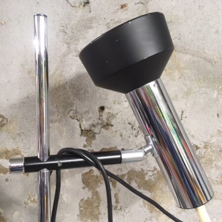 Retro staande schemerlamp uit de jaren 1960