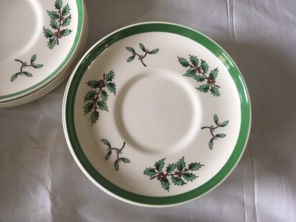 Spode England Christmas Tree espresso Kerst kop en schotel - Afbeelding 3