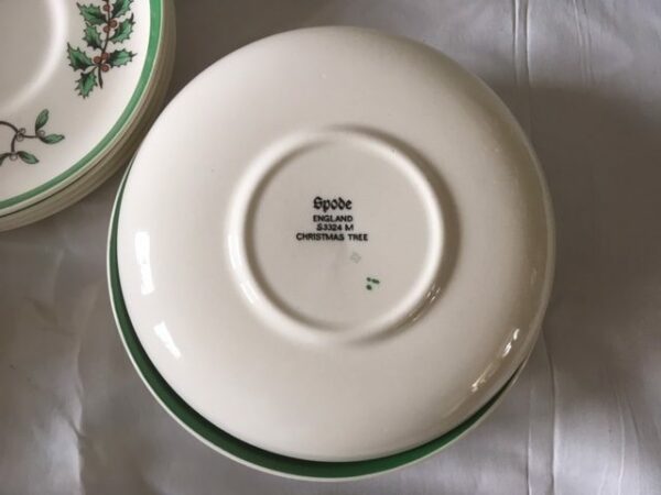 Spode England Christmas Tree espresso Kerst kop en schotel - Afbeelding 4