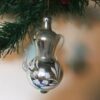 Antieke oude koffiepot van dun geblazen glas in zilver en wit 1e kwart 1900 - Afbeelding 3