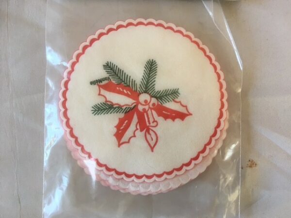 Set papieren Van Nelle  Kerst onderzetters - Afbeelding 4