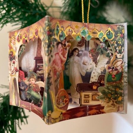 Kersthanger een Jingle Bell's pop-up Kerst boekje uit 2004