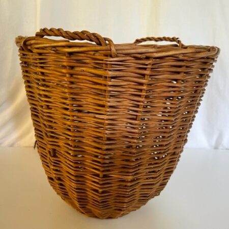 Antiek stofdoek mandje jaren 1930