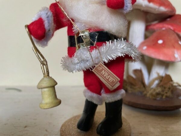 Antieke oude Kerstman met lantaarn uit Japan 1920 - Afbeelding 5