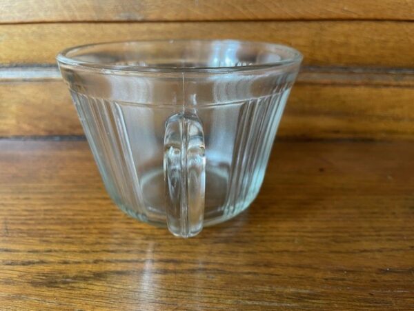 Vintage, retro 1/2 liter maatbeker helder persglas 1950 - Afbeelding 3