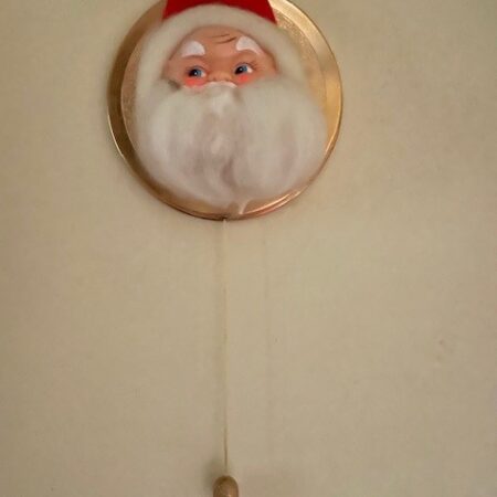 Bijzondere wand Kerst muziekdoos in originele doos Japan 1950-1960