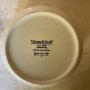 Villeroy & Boch dekseldoos voor snoepjes decor "Christmas" van Gerard Laplau uit de Naif serie 1980 - Afbeelding 5