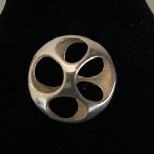 Zilveren design broche van Riet Neerincx voor Begeer Voorschoten 1964 - Afbeelding 3