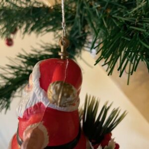 Retro plastic en messing Kerst dromenvanger of wind chimes 1950-1960 - Afbeelding 4