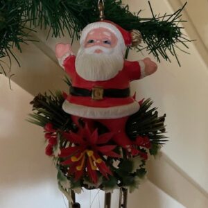 Retro plastic en messing Kerst dromenvanger of wind chimes 1950-1960 - Afbeelding 8