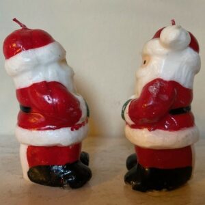 Oude antieke Kerstman broers, kaarsen van Gurley 1950 - Afbeelding 4