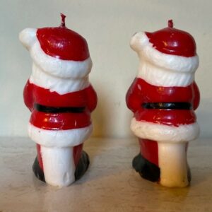 Oude antieke Kerstman broers, kaarsen van Gurley 1950 - Afbeelding 2