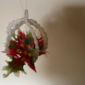 Oude antieke retro windgong of windchimes van early plastics 1950-1960 - Afbeelding 6