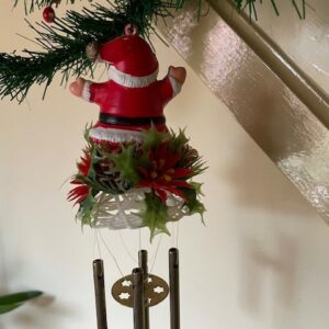 Oude antieke retro windgong of windchimes van early plastics 1950-1960 - Afbeelding 4