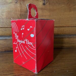 Retro, oude Kerst mechanische speeldoos met "Jingle bells" - Afbeelding 10