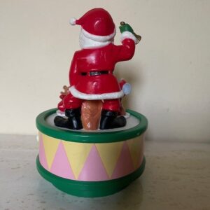 Retro, oude Kerst mechanische speeldoos met "Jingle bells" - Afbeelding 7