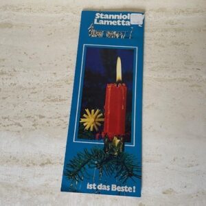 Stanniol lood lametta in de originele verpakking 22-23 gr. - Afbeelding 3