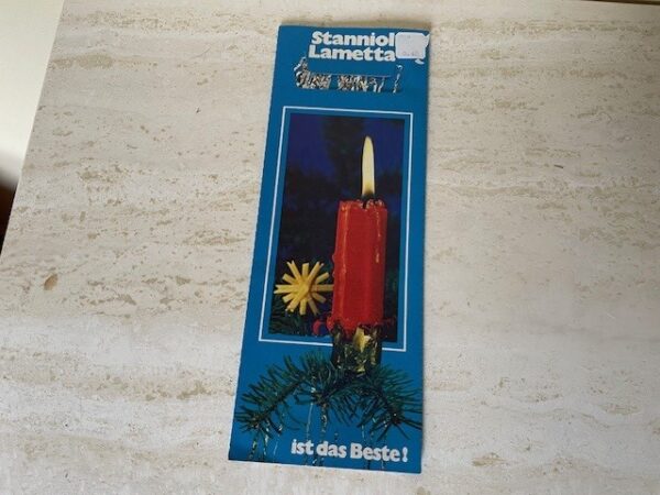 Stanniol lood lametta in de originele verpakking 22-23 gr. - Afbeelding 3