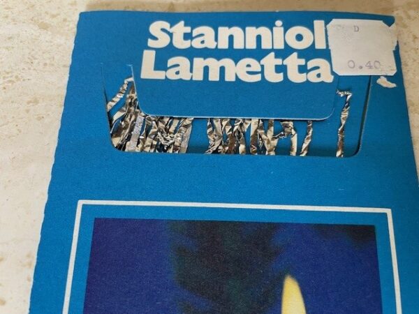 Stanniol lood lametta in de originele verpakking 22-23 gr. - Afbeelding 2