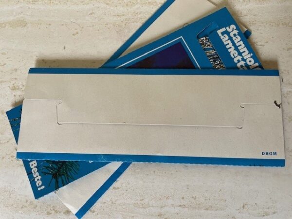 Stanniol lood lametta in de originele verpakking 22-23 gr. - Afbeelding 5