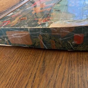Antieke doos met Philips kerstverlichting op ronde metalen veren 1930-1940 - Afbeelding 7