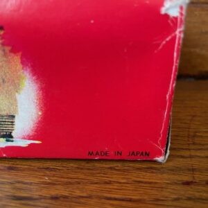 Oude antieke X Mas doorbell met 5 koperen klokjes of bellen in doos Japan 1960 - Afbeelding 5