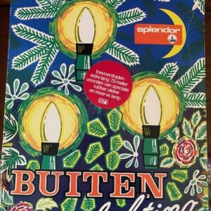 Doos met extra lang snoer en 16 gloeilampen voor buiten van Philips/ Splendor
