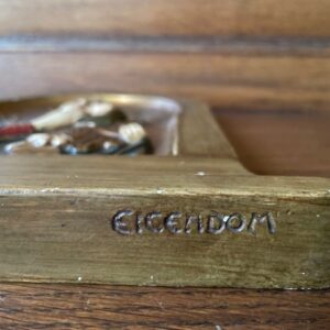 Polychroom wandrelief van Maria en Kind door Gebr.v.Paridon - Afbeelding 7