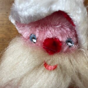 Oude antieke candy container een Kerstman met rode plastic candy buik 1960 - Afbeelding 5