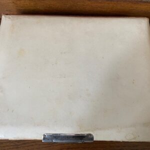 Antiek lederen art nouveau foto album met sluiting rond 1900 - Afbeelding 5