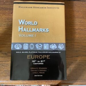 Boek World Hallmarks volume 1 Europe 19th to 21ste centuries nieuw