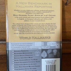 Boek World Hallmarks volume 1 Europe 19th to 21ste centuries nieuw - Afbeelding 3