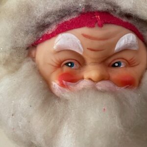 Antieke retro wand speeldoos of muziekdoos met de Kerstman Japan 1950-1960 - Afbeelding 2