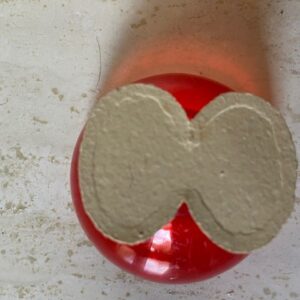 Oude antieke candy container een Kerstman met rode plastic candy buik 1960 - Afbeelding 9