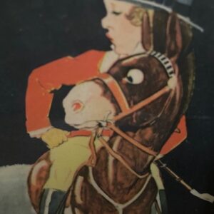 Art-deco litho handgekleurd, ontwerp Rene Vincent - Afbeelding 5