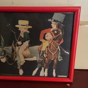 Art-deco litho handgekleurd, ontwerp Rene Vincent - Afbeelding 6
