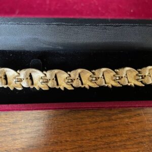 Trifari double armband met faux parels en mini rhinestones 1955 - Afbeelding 8