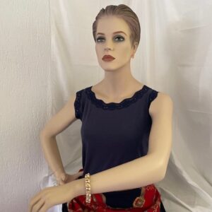 Trifari double armband met faux parels en mini rhinestones 1955 - Afbeelding 6