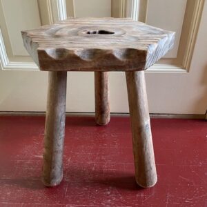 Spaanse mid century brutalist bijzet tafeltje of kruk 1960