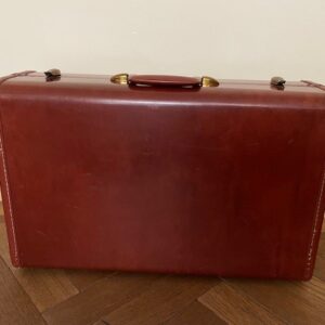 Vintage, retro jaren 1950 koffer van Samsonite in bruin